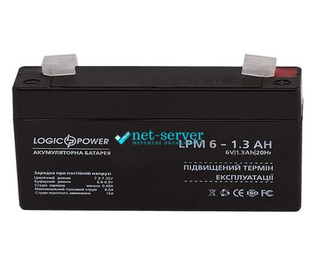 Акумулятор AGM LPM 6-1.3 AH