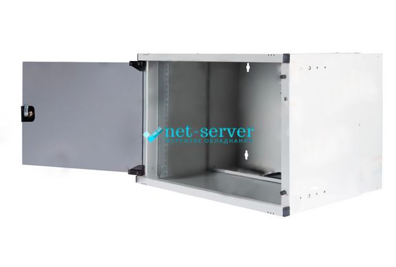 Wall-mounted telecommunications cabinet 19" 7U 540x400 (W*D), collapsible, Hypernet WMNC-40-7U-SOHO-FLAT