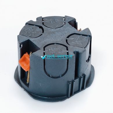 Коробка монтажна в гіпсокартон із пластиковими лапками PK-60(109)
