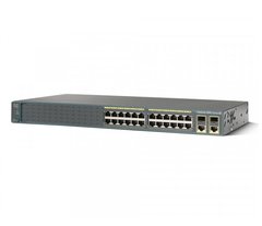 Комутатор Cisco Catalyst 2960 Plus 24 10/100 (8 PoE) + 2 T/SFP LAN Base