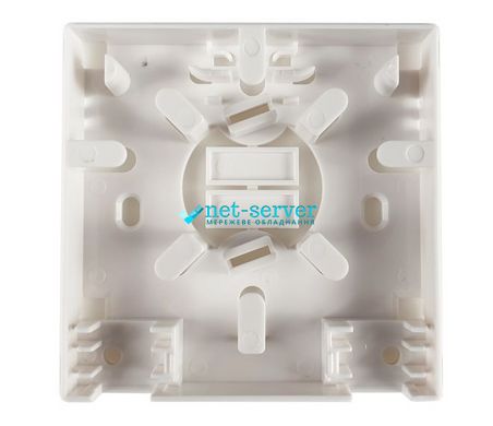 Розетка оптична на 2 порти SC Simplex/LC Duplex з кабельним затиском ES-02