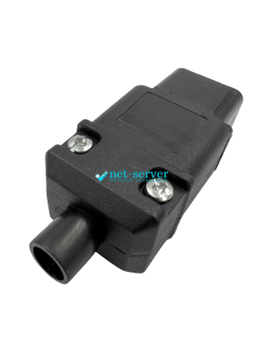 Detachable plug connector, C19, 16A, Kingda KD-C19