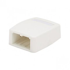 Модульная наружная коробка на 2хRJ45, Mini-Com, белый, Panduit CBXQ2AW-A