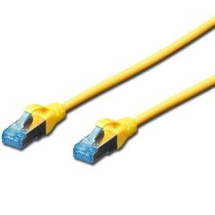 Patch-cord molded 0.5m, cat.5e, SF/UTP, AWG 26/7, yellow DIGITUS DK-1531-005/Y