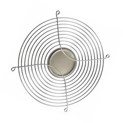 Решітка металева для вентилятора 254*254 мм сіра