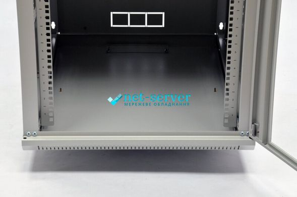 Шкаф серверный настенный 19", 21U, 1040х600х600мм (В*Ш*Г), разборной, серый, UA-MGSWA216G