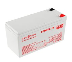 Акумулятор гелевый LPM-GL 12 – 7,2 AH