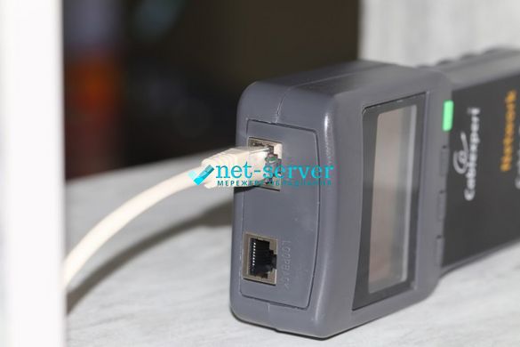 Цифровий тестер мережевих кабелів RJ-45/RJ11/BNC/USB Cablexpert NCT-3
