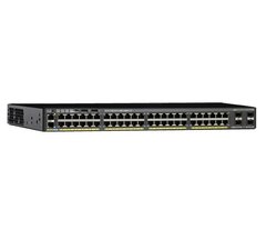 Cisco Catalyst 2960-X 48 GigE Switch, 2 x 10G SFP+, LAN Base