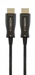 Патч-корд HDMI 2.0, 50м, з передачею сигналу по оптичному кабелю (AOC) Cablexpert CCBP-HDMI-AOC-50M
