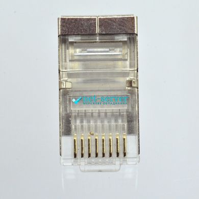 Network connectors RJ45, 8p8c, FTP, cat.5e, 1pc Kingda KDPG8015