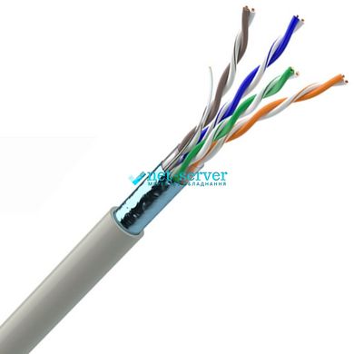 Twisted pair, F/UTP, cat.5e, cross-section 0.51 mm, copper, 305 meters OK-Net КПВЭ-ВП (200) 49352
