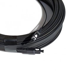 External optical patch cord SC-SC, SM, 150m, Simplex, flat FTTH