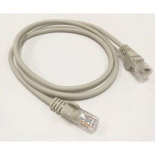Фото Патч-корд 5м, UTP, cat.5e, RJ45, медь, серый, Electronical PC002-C5E-500 &ndash; купить с доставкой по Украине в интернет-магазине Net-server