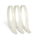 Photo of Reusable tie 250 x 8.0 mm, 100 pcs, white INCT-25080U-W &ndash; buy online with delivery across Ukraine at Net-server