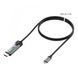Кабель USB-C HDMI, 8K 60 Гц, LED RGB 1.8 м j5create JCC157-N