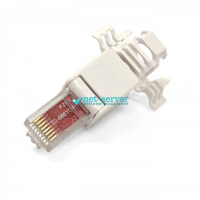 Network connector RJ45, UTP, cat.6, tool-free Kingda KD-PGU8054-C6