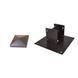 Pole 103R 1m for mounting cameras, panels call, spotlights, keyboards
