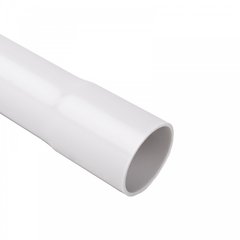 Smooth pipe 3m thick, PVC, Ø20mm, light gray Kopos