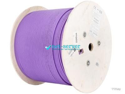 Кабель вита пара UTP cat.6, LSZH, 500м, фіолетовий Molex CAA-00325