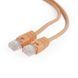 Патч-корд мережевий UTP Cat 5e Cablexpert PP12-0.25M/O, 0.25 м, помаранчевий, RJ45-RJ45, литий, 50u
