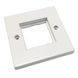 Рамка Corning Everon 86x86 для модуля 45x45, біла RAL 9010