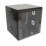 Photo of Server wall cabinet 19", 12U, 640x600x500mm (H*W*H), collapsible, black, UA-MGSWA125B &ndash; buy online with delivery across Ukraine at Net-server