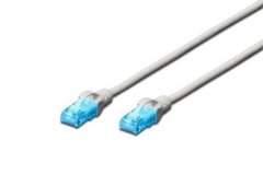 Patch cord molded 0.5m, cat.5e, UTP, AWG 26/7, PVC, white DIGITUS DK-1511-005/WH