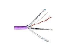 Twisted pair cable U/FTP cat.6A, LSZH, 500m, purple Molex CAA-0322L-VL