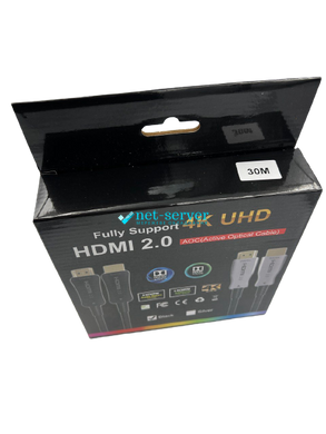 Photo of Patch cord HDMI 2.0, 30m, with signal transmission over optical cable (AOC) Electronical LW-HA-30 &ndash; buy online with delivery across Ukraine at Net-server