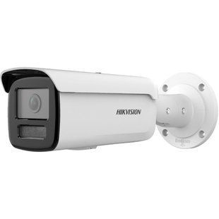 Фото IP-видеокамера 4 Мп Hikvision DS-2CD2T47G2H-LI (eF) (2.8 мм) с двойным подсветкой для видеонаблюдения &ndash; купить с доставкой по Украине в интернет-магазине Net-server