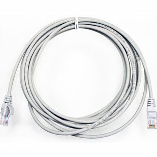 Фото Патч-корд 2м, сat.5e, UTP, LSZH, сірий, Corning (3M) UU008073981 &ndash; купити з доставкою по Україні в інтернет-магазині Net-server