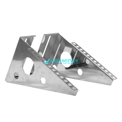 Photo of Bracket 4U, for wire, stainless steel 304, 1.5 mm CMS-WWB4U-S304 &ndash; buy online with delivery across Ukraine at Net-server