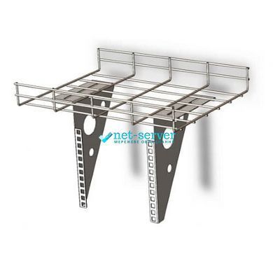 Photo of Bracket 4U, for wire, stainless steel 304, 1.5 mm CMS-WWB4U-S304 &ndash; buy online with delivery across Ukraine at Net-server
