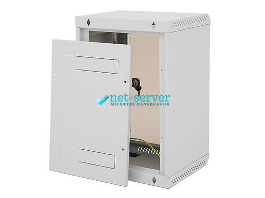 Настенный серверный шкаф "10, 10U, 557x310x360мм (В*Ш*Г) собран, серый, Triton RKA-10-AS4-CAX-C1