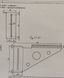 Bracket 4U, for wire, stainless steel 304, 1.5 mm CMS-WWB4U-S304