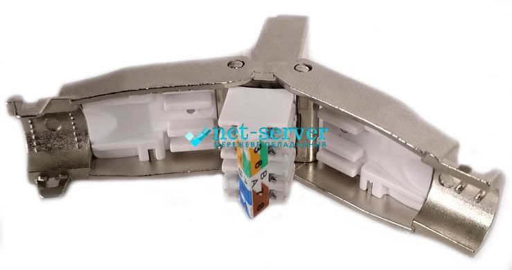 Network connector RJ45, 8p8c, FTP, cat.6A, tool-free WT-6084-FTP