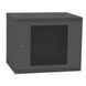 Серверна шафа IP 19" 12U 600x600 розбірна, перфорована, чорна