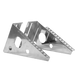 Bracket 4U, for wire, stainless steel 304, 1.5 mm CMS-WWB4U-S304