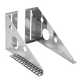 Bracket 4U, for wire, stainless steel 304, 1.5 mm CMS-WWB4U-S304
