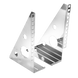 Bracket 4U, for wire, stainless steel 304, 1.5 mm CMS-WWB4U-S304