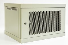 Server wall cabinet 19" 6U, 377x570x580mm (H*W*D) Wallmount Lite 645-P-ShN