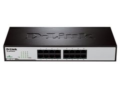 D-Link DES-1016D 16xFE Rackmount Switch, Unmanaged