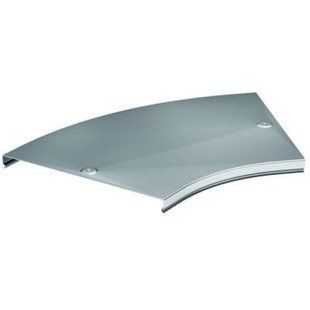 Photo of Cover for horizontal bend DKC CPO 45 45&deg; base 100 mm, Sendzimir hot-dip galvanized &ndash; buy online with delivery across Ukraine at Net-server