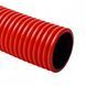 Photo of Corrugated double-layer pipe Kopoflex &Oslash;63 mm with broach, HDPE, red, coil 50 m &ndash; buy online with delivery across Ukraine at Net-server