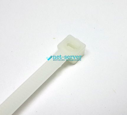 Photo of Tie 300x4.0 mm, 100 pcs, white, CMS INCT30040 &ndash; buy online with delivery across Ukraine at Net-server
