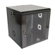 Шкаф серверный настенный 19", 12U, 640х600х600мм (В*Ш*Г), разборной, черный, UA-MGSWA126B