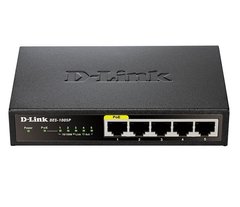 Switch D-Link DES-1005P 5port 10/100BaseTX (1port PoE)