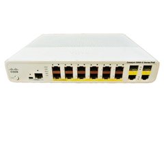 Коммутатор Cisco Catalyst 2960C Switch 12 FE PoE, 2 x Dual Uplink, Lan Base
