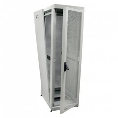 Floor-Standing Server Cabinet 19", 42U, 2020x800x1055mm (W*D), dismountable, perforated doors, grey, UA-MGSE42810PG